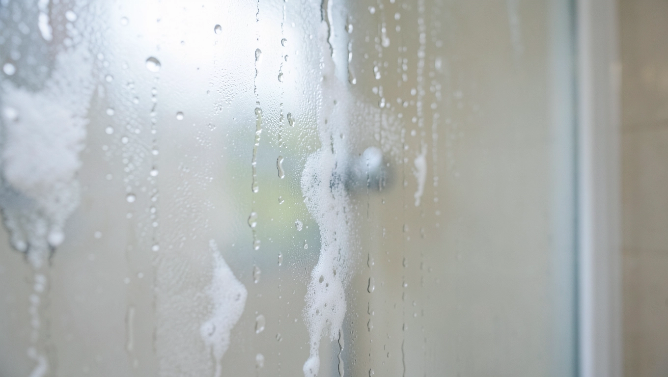 czym zmyć osad z mydła z kabiny prysznicowej