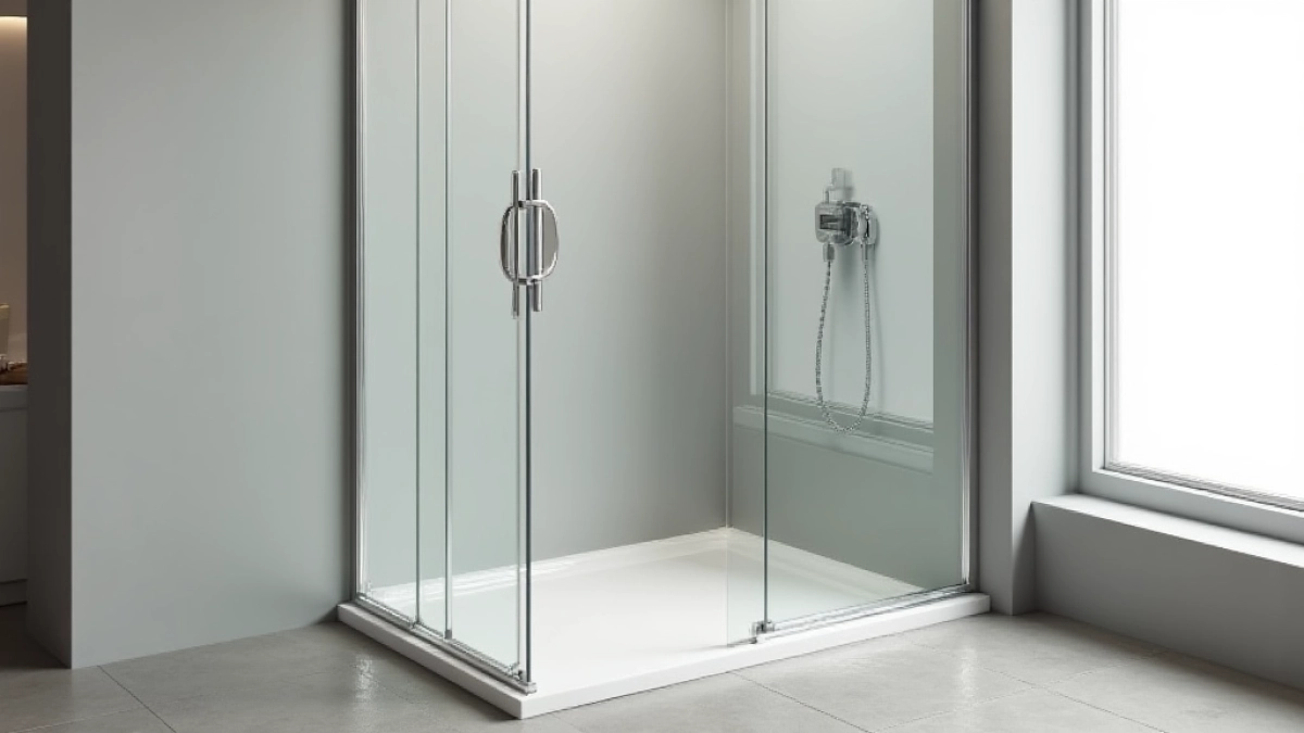 Kabina prysznicowa montowana na płytkach