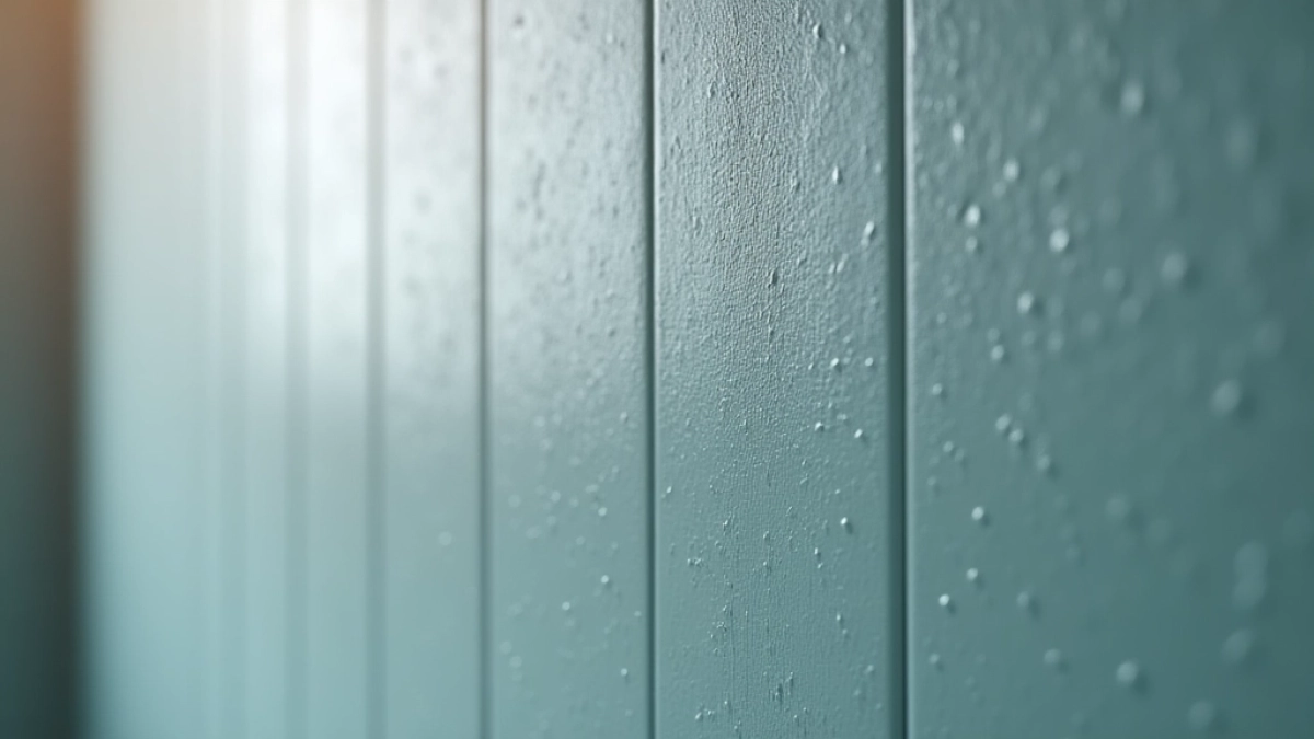 panele winylowe w kabinie prysznicowej