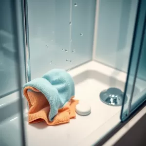 Czyszczenie kabiny prysznicowej tabletka do zmywarki