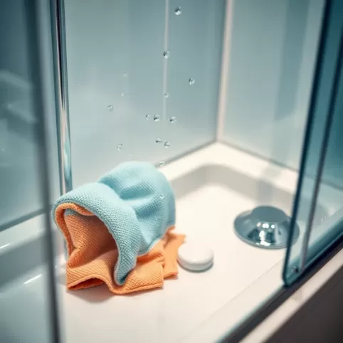 Czyszczenie kabiny prysznicowej tabletka do zmywarki