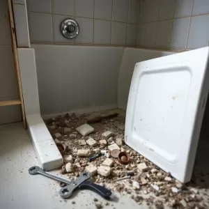 Demontaż kabiny prysznicowej z brodzikiem cena