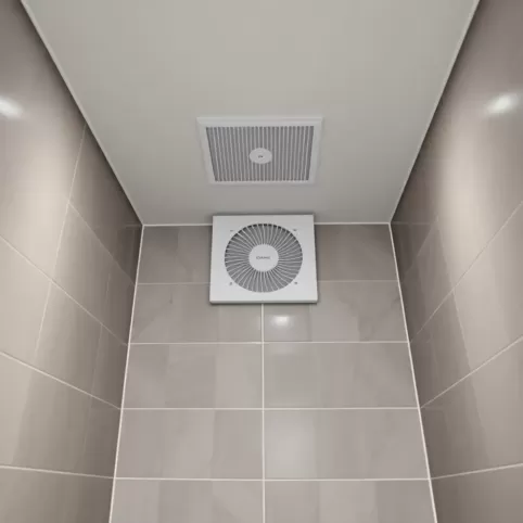 Jaki wentylator do kabiny prysznicowej