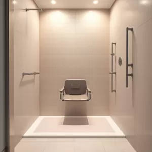 Kabina prysznicowa dla niepełnosprawnych