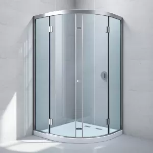 kabina prysznicowa z brodzikiem 90x90