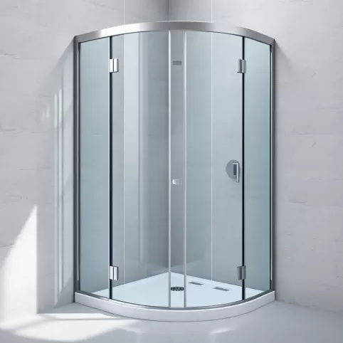 kabina prysznicowa z brodzikiem 90x90