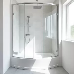 kabina prysznicowa z głębokim brodzikiem