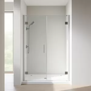 Kabina prysznicowa z tylnymi ściankami 80x80