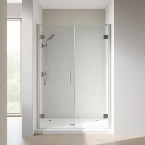 Kabina prysznicowa z tylnymi ściankami 80x80