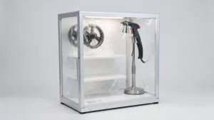 mała kabina lakiernicza