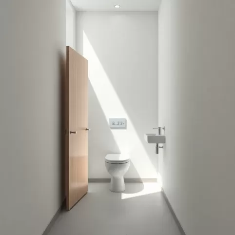 Minimalne wymiary kabiny WC