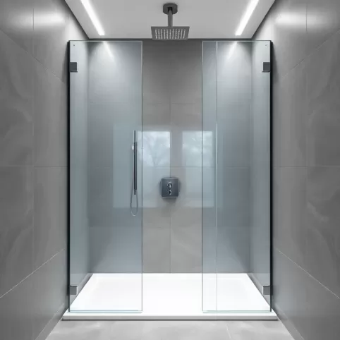 Nowoczesne kabiny prysznicowe z brodzikiem