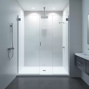 Wysokość kabiny prysznicowej bez brodzika